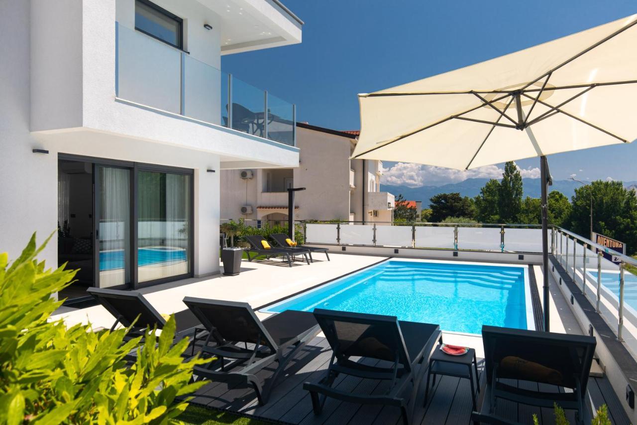 Villa Supernus With Heated Pool Башка Экстерьер фото