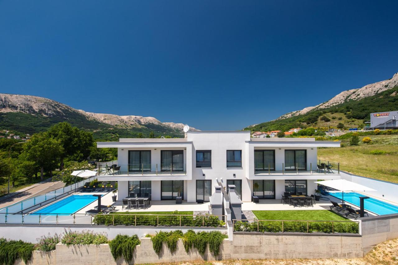Villa Supernus With Heated Pool Башка Экстерьер фото