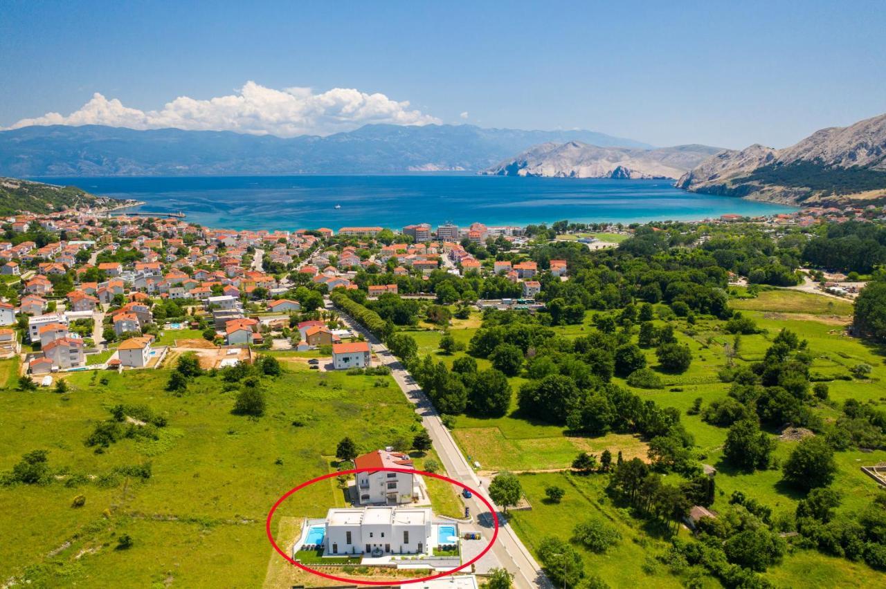 Villa Supernus With Heated Pool Башка Экстерьер фото